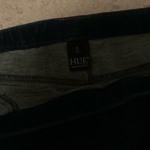 Large HUE denim leggings-great condition!
